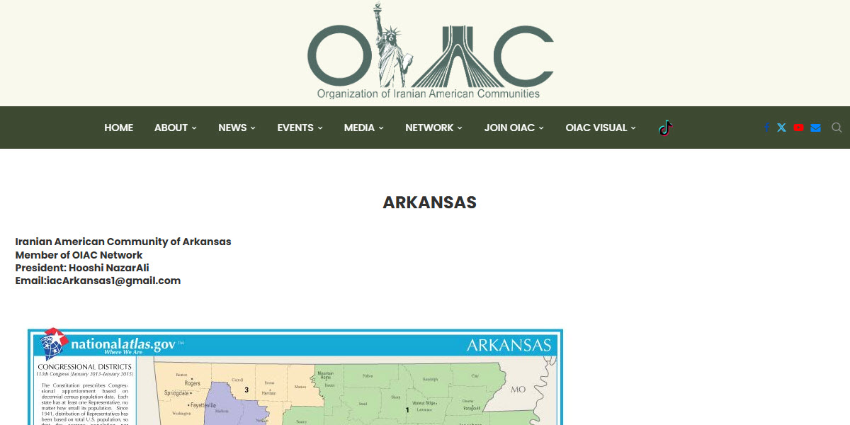 Iranian American Community of Arkansas