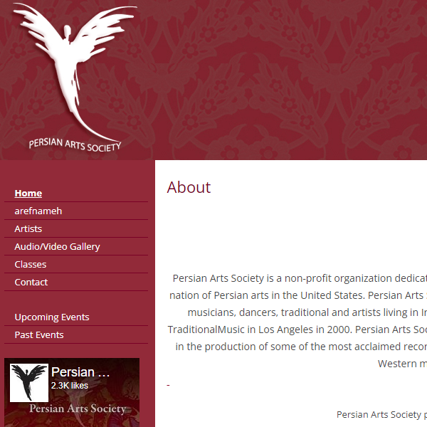 Farsi Speaking Category Near Me - Persian Arts Society